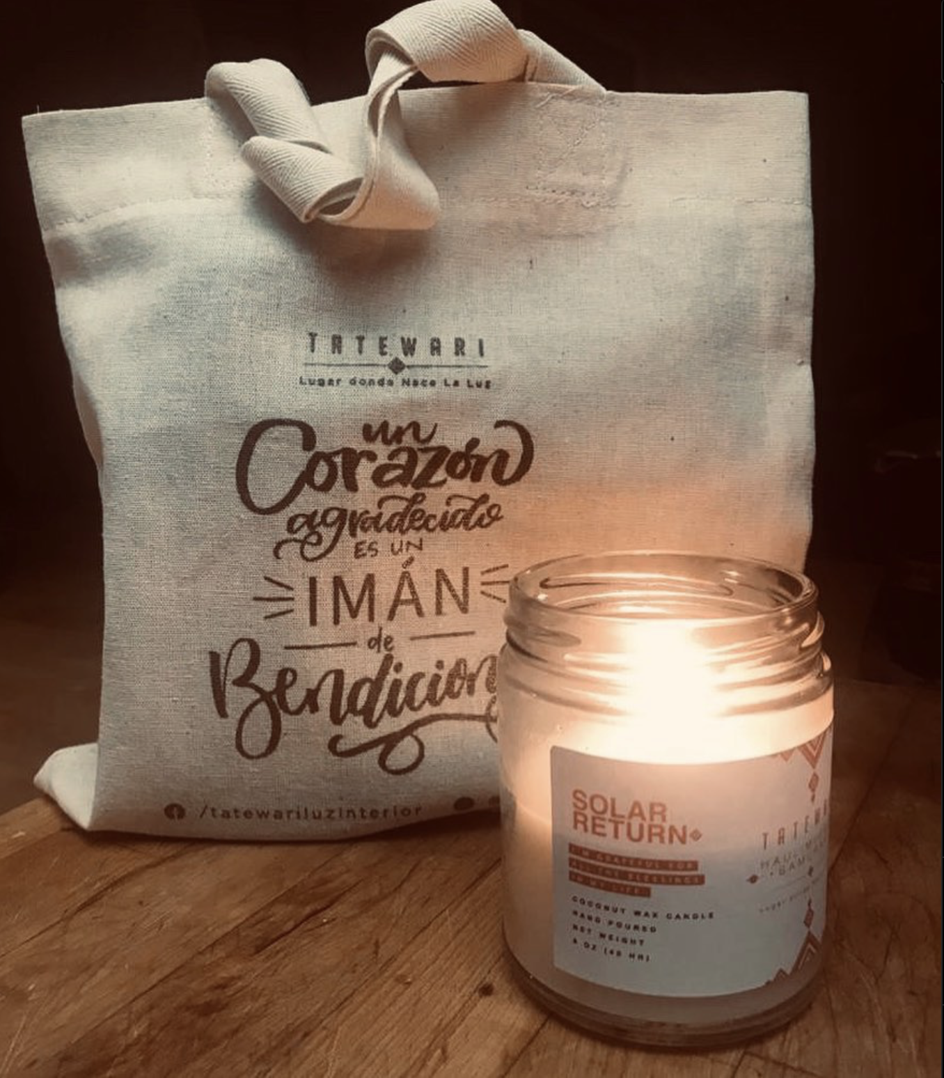 Candle with Intention Solar Return